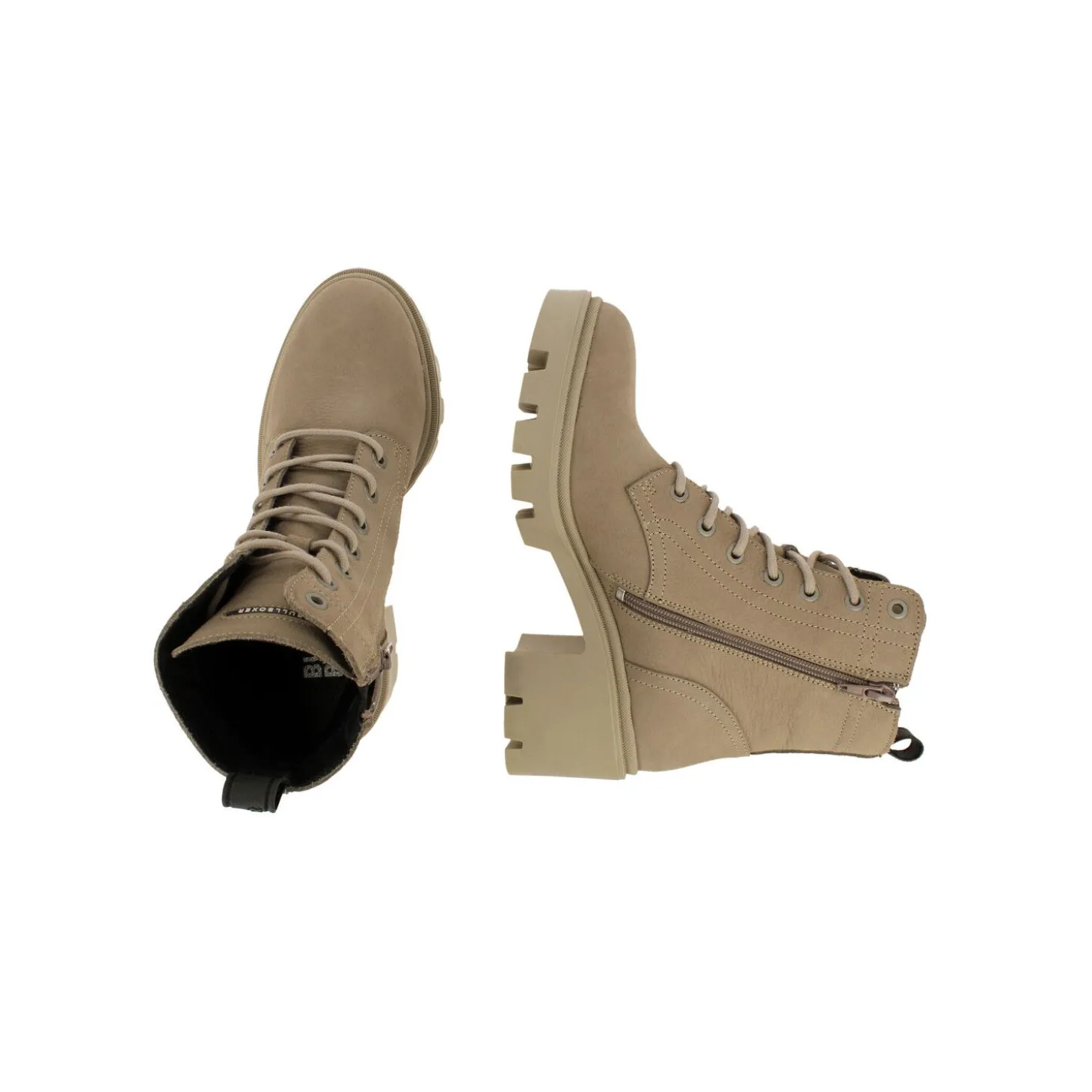 Women Bullboxer High Heel Boots*Ankle Boots Beige/Taupe 612503E6Latauptd