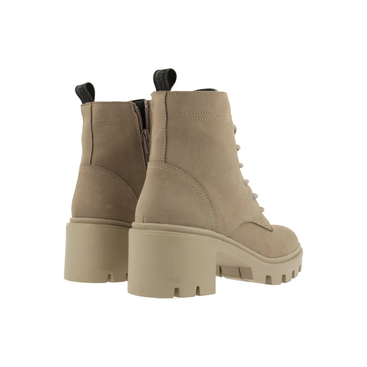 Women Bullboxer High Heel Boots*Ankle Boots Beige/Taupe 612503E6Latauptd