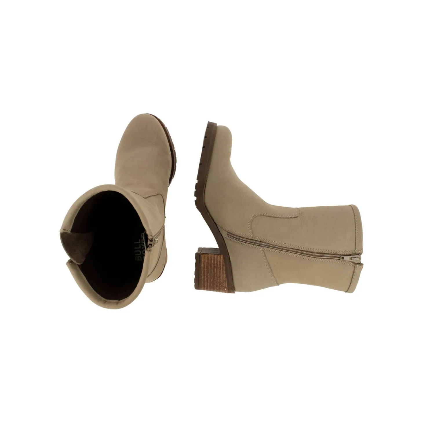Women Bullboxer High Heel Boots*Ankle Boots Beige/Taupe 611512E6L_Tauptd