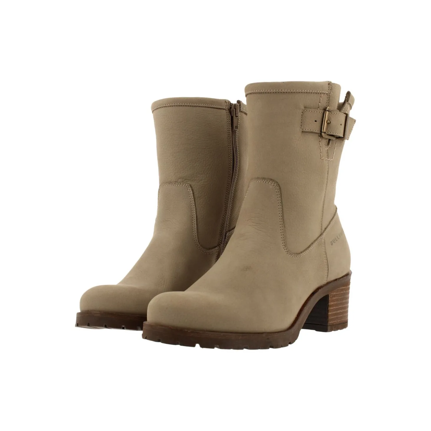 Women Bullboxer High Heel Boots*Ankle Boots Beige/Taupe 611512E6L_Tauptd
