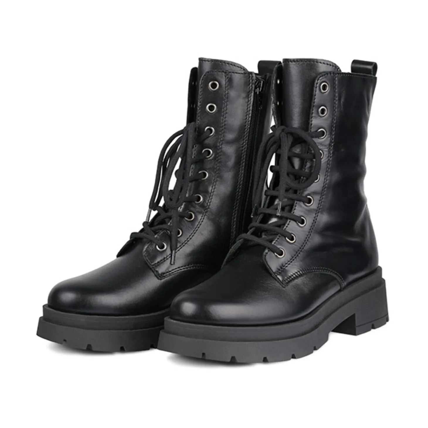 Women Bullboxer Lace Up Boots*Ankle Boots Black 464500E6L_Blcktd