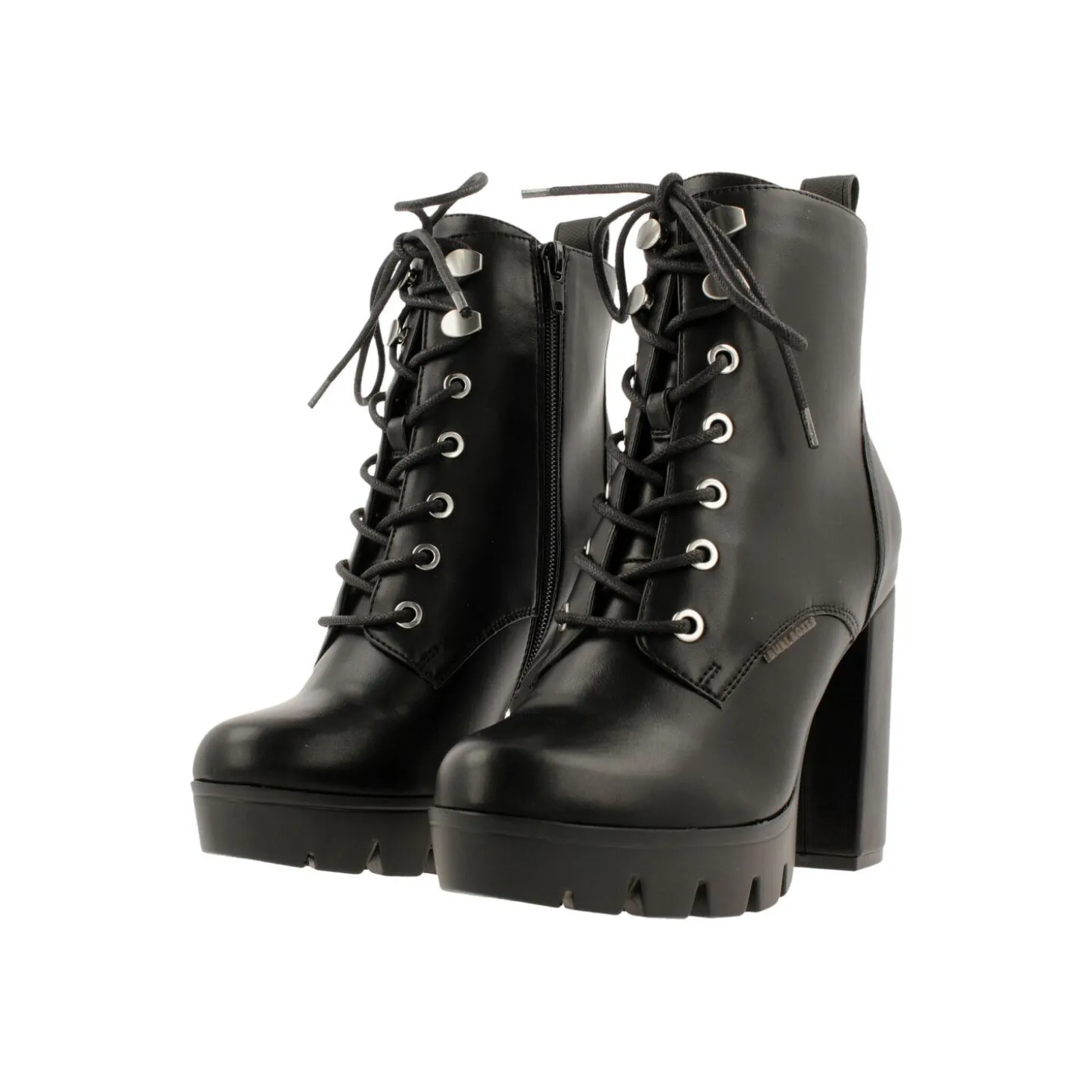 Women Bullboxer Lace Up Boots*Ankle Boots Black 112511F6S_Bkcltd