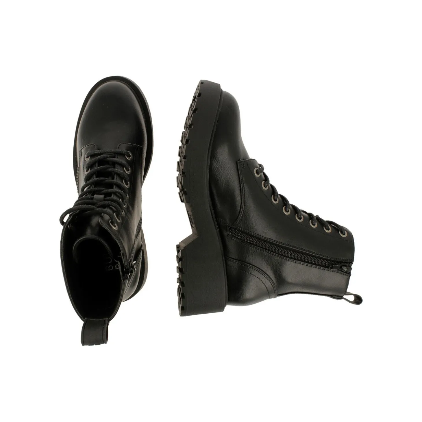 Women Bullboxer Lace Up Boots*Ankle Boots Black 020500F6S_Bknwtd