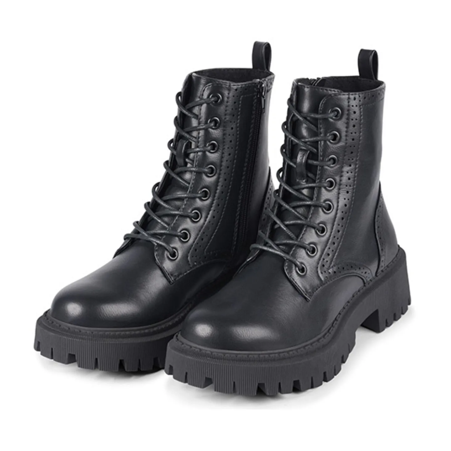 Women Bullboxer Lace Up Boots*Ankle Boots Black 173500F6S_Bkzytd