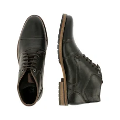 Men Bullboxer Lace Up Boots*Ankle Boots Black 773I56284Blibksu