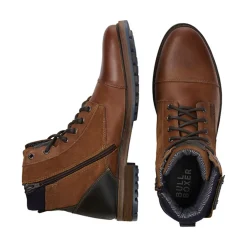 Men Bullboxer Lace Up Boots*Ankle Boots Tan/Cognac 791I85508Dcobksu