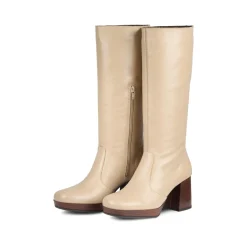 Women Bullboxer High Heel Boots*Boots Beige/Taupe 256502E7L_Beigtd