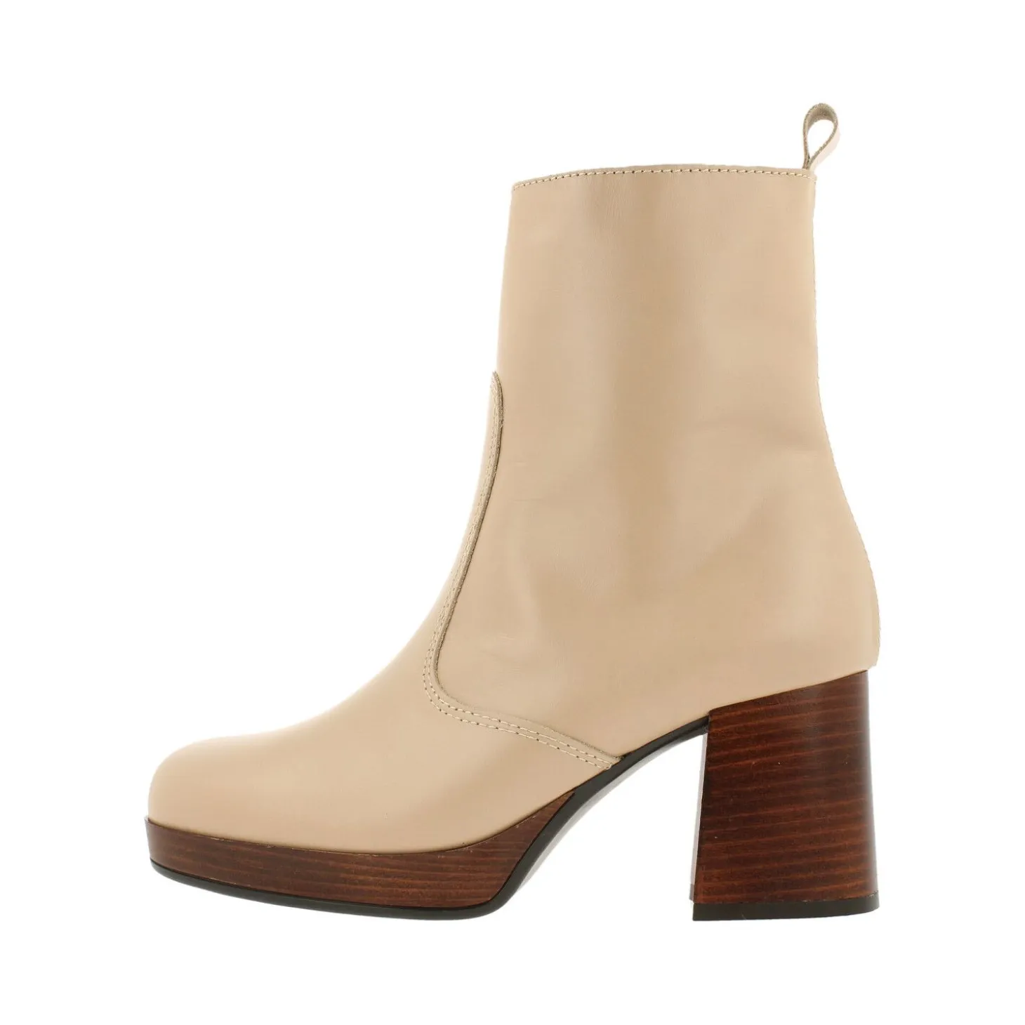Women Bullboxer High Heel Boots*Boots Beige/Taupe 256503E6L_Beigtd