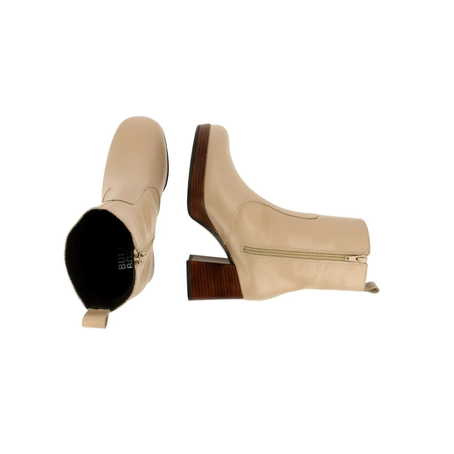 Women Bullboxer High Heel Boots*Boots Beige/Taupe 256503E6L_Beigtd