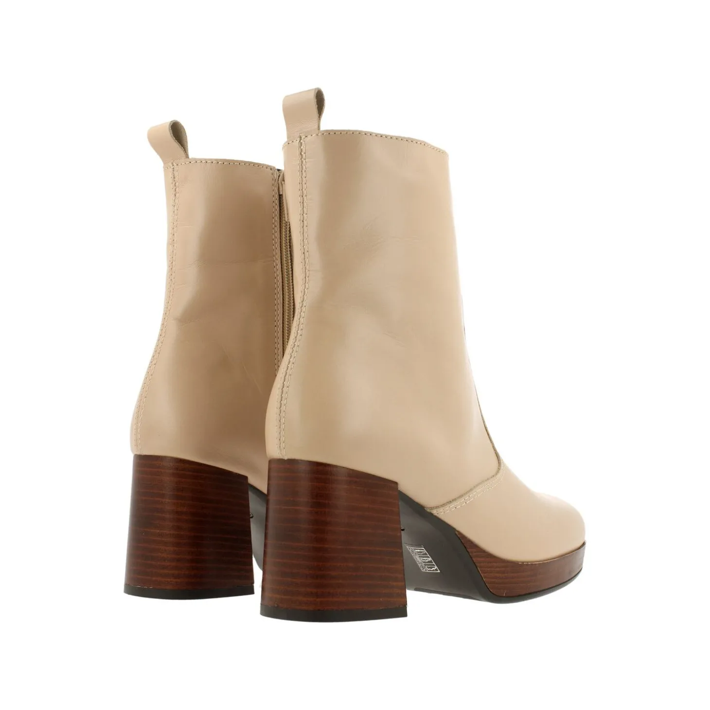 Women Bullboxer High Heel Boots*Boots Beige/Taupe 256503E6L_Beigtd