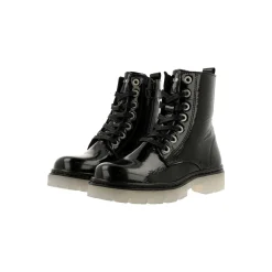 Kids Bullboxer Boots*Boots Black Ajs500E6L_Bkptkb