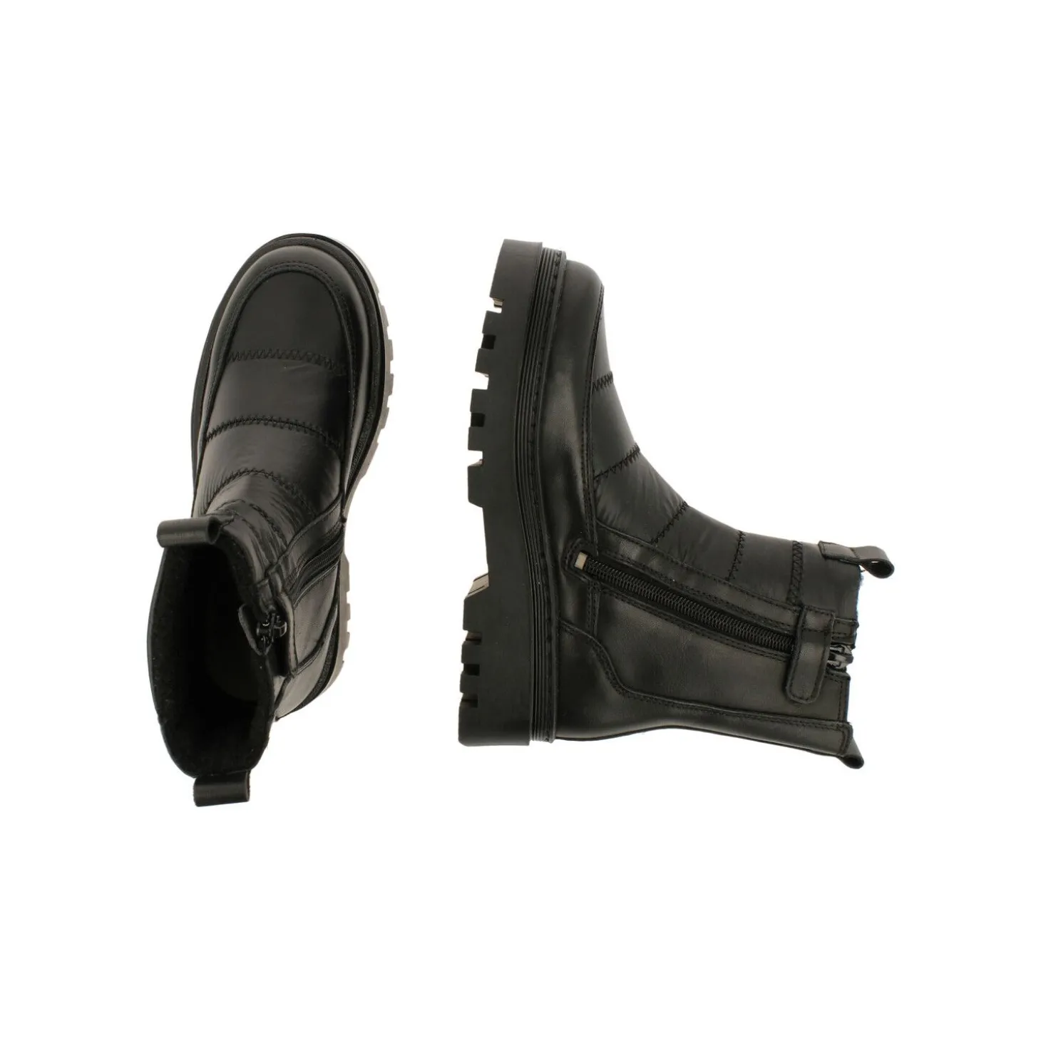 Kids Bullboxer Boots*Boots Black Alj505E6L_Blackb