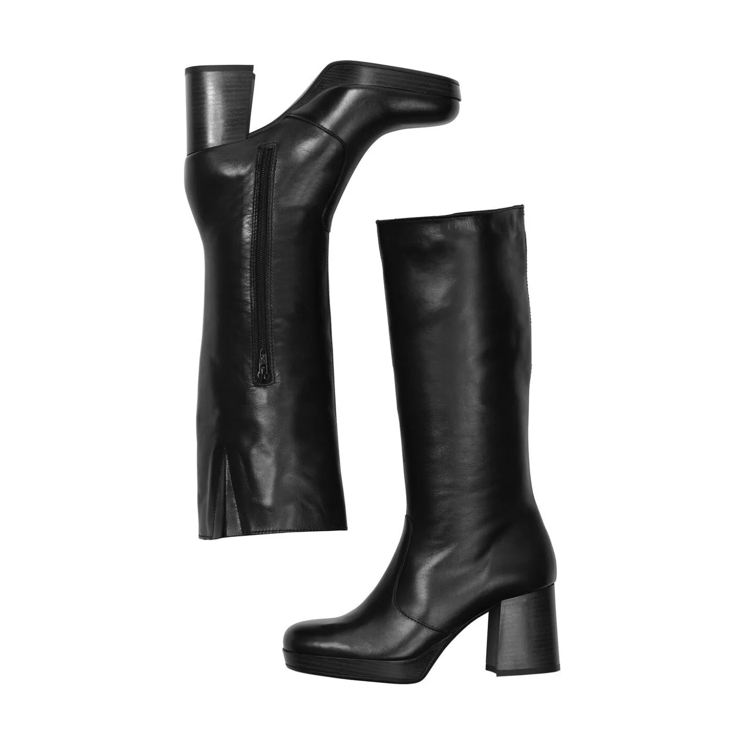 Women Bullboxer High Heel Boots*Boots Black 256502E7L_Blbltd