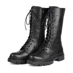 Women Bullboxer Lace Up Boots*Boots Black 610517E7L_Blcktd