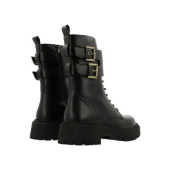 Women Bullboxer Lace Up Boots*Boots Black 173502F6S_Blcktd