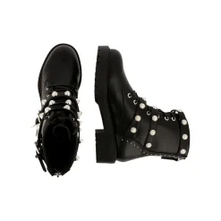 Women Bullboxer Lace Up Boots*Boots Black 031500F6S_Blcktd