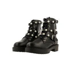 Women Bullboxer Lace Up Boots*Boots Black 031500F6S_Blcktd