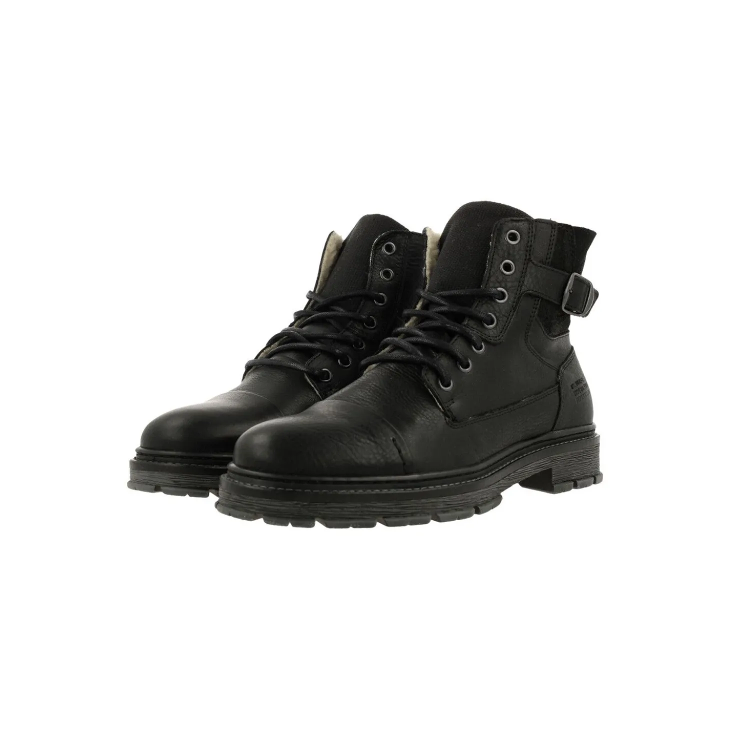 Men Bullboxer Lace Up Boots*Boots Black 456K84158Ablcksu