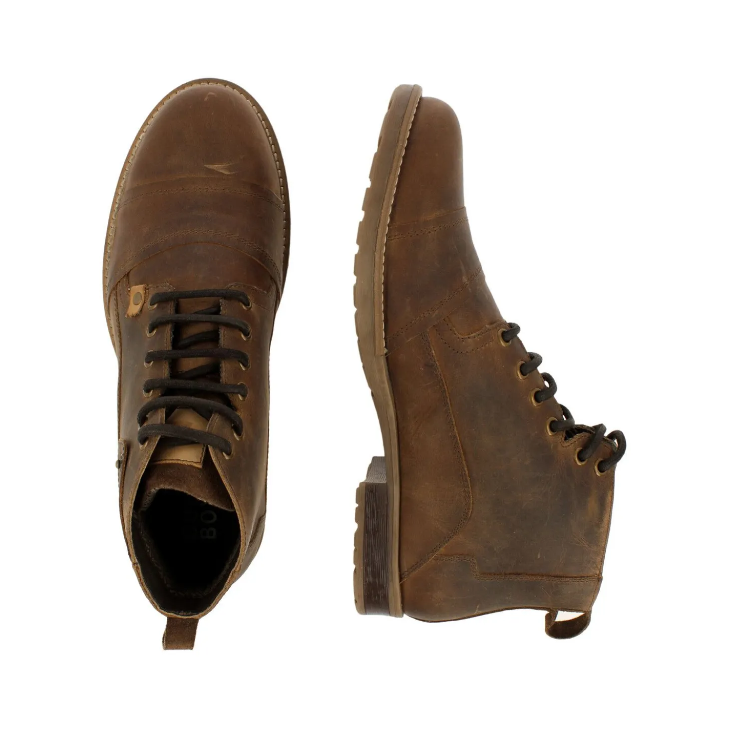 Men Bullboxer Lace Up Boots*Boots Brown 358I53031Bdkbrsu