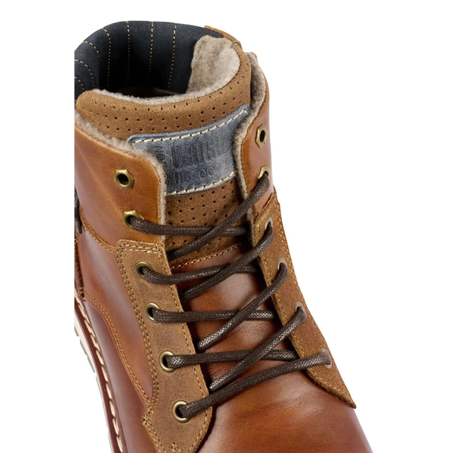 Men Bullboxer Lace Up Boots*Boots Cognac 877K55858A2499Su