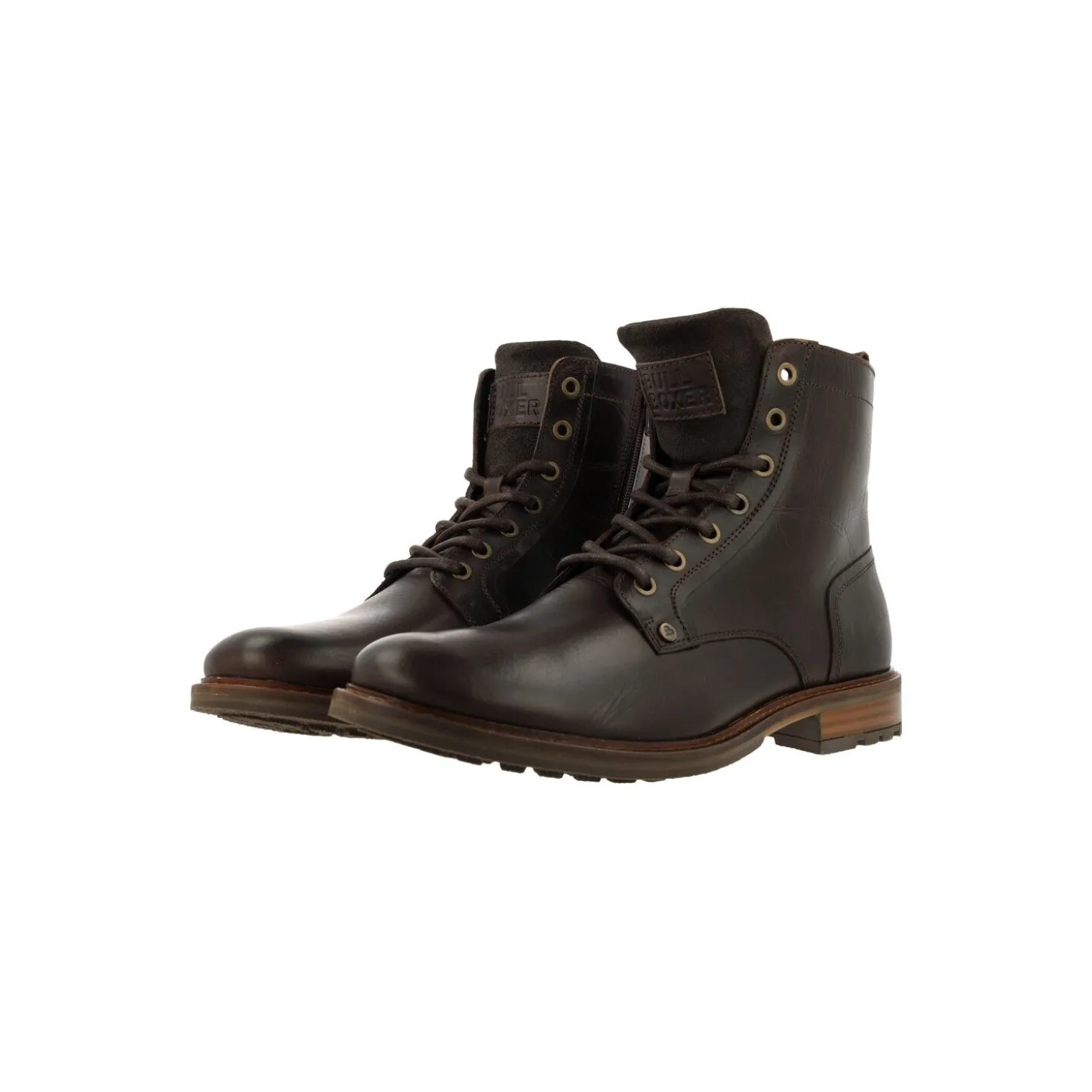 Men Bullboxer Lace Up Boots*Boots Dark Brown 791N80046Adkbrsu