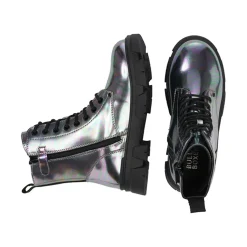 Kids Bullboxer Boots*Boots Metallic Aaf504F6S_Petrkb