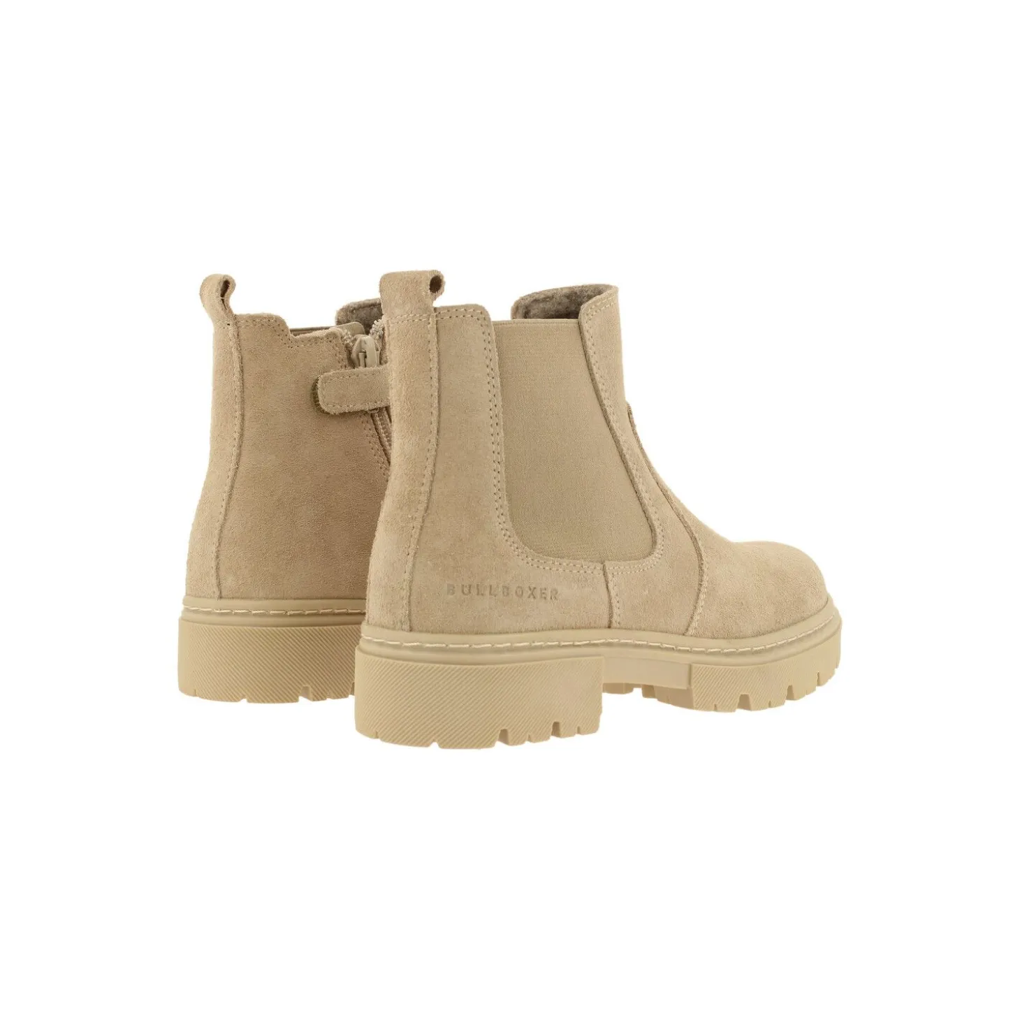Kids Bullboxer Boots*Chelsea Boots Beige/Taupe Ajs502E6C_Almdkb