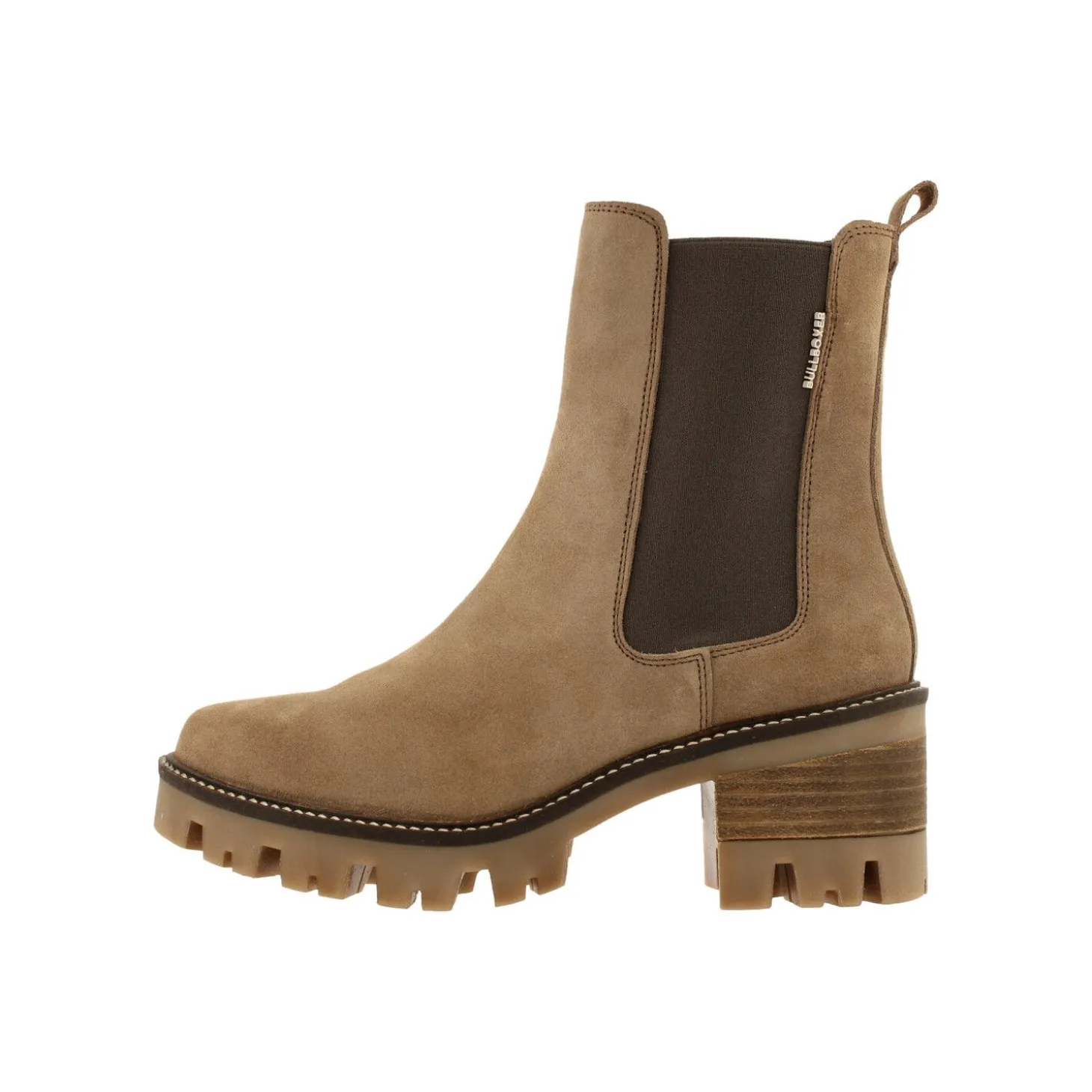 Women Bullboxer Chelsea Boots*Chelsea Boots Beige/Taupe 677501E6C_Tpsdtd