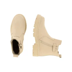 Kids Bullboxer Boots*Chelsea Boots Beige/Taupe Ajs502E6L_Cokikb