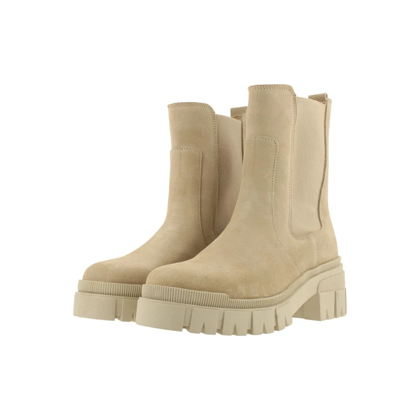 Women Bullboxer Chelsea Boots*Chelsea Boots Beige/Taupe 845501E6C_Almdtd
