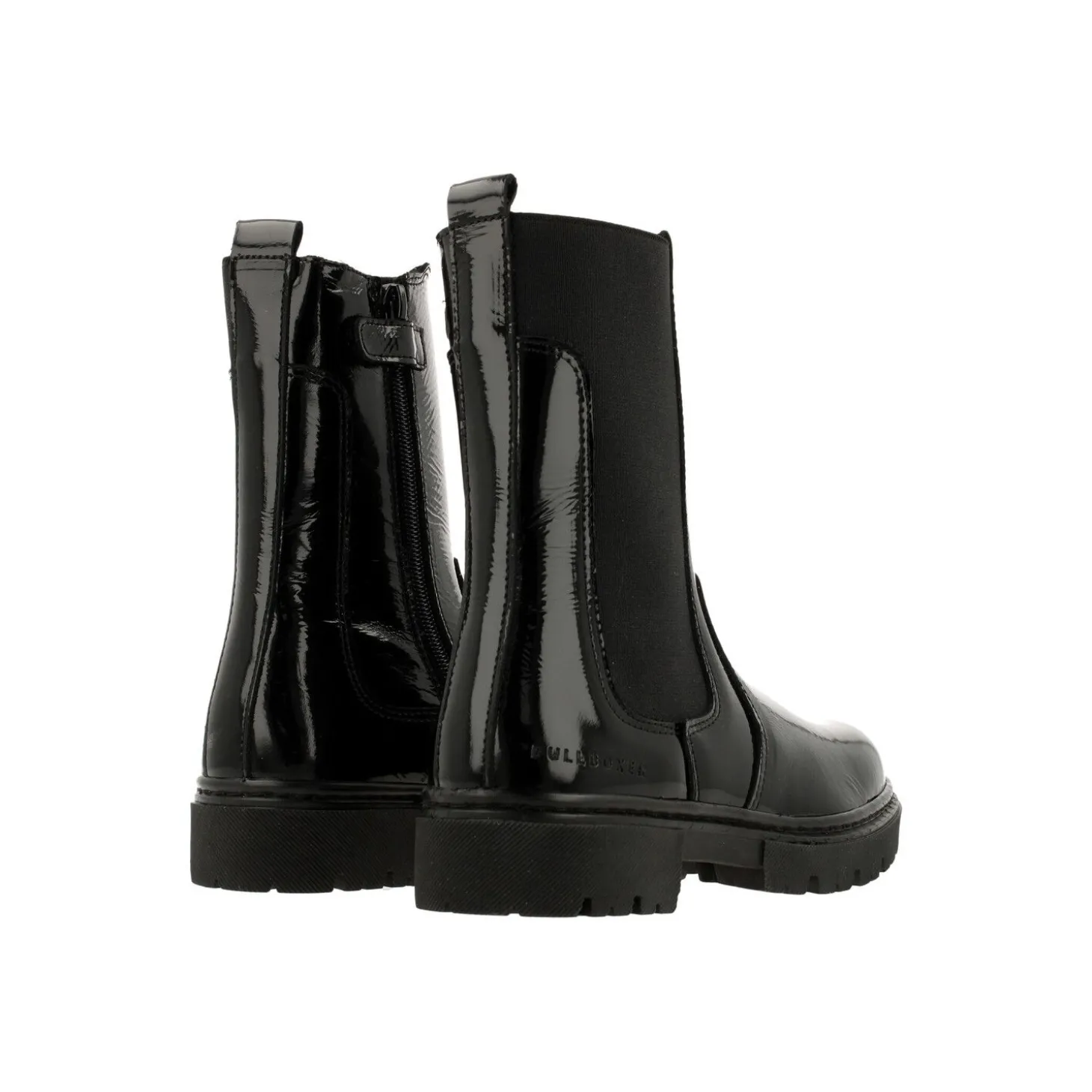 Kids Bullboxer Boots*Chelsea Boots Black Ajs504E6L_Blblkb