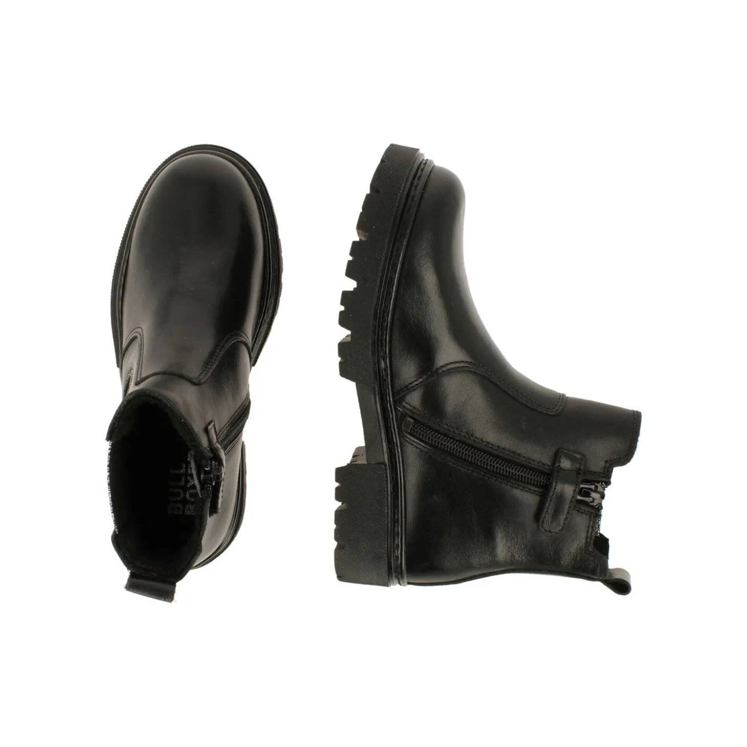 Kids Bullboxer Boots*Chelsea Boots Black Ajs502E6L_Bksvkb