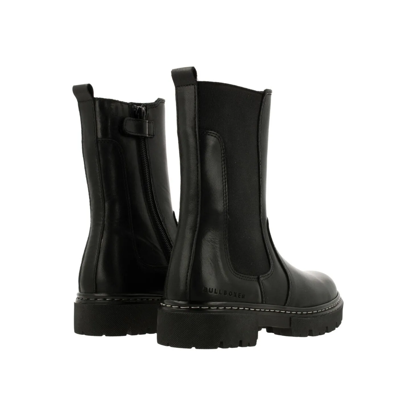 Kids Bullboxer Boots*Chelsea Boots Black Ajs504E6L_Blckkb