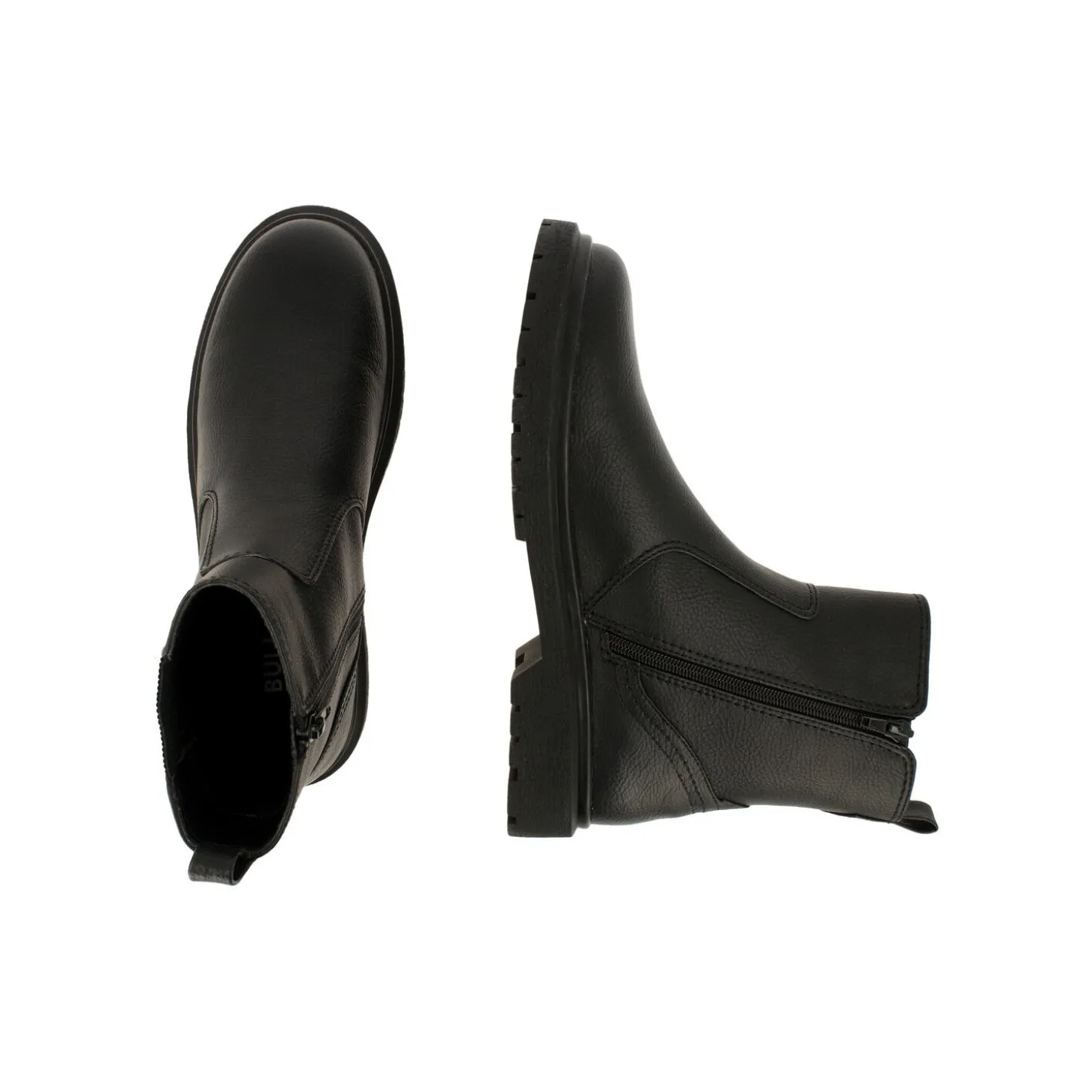 Men Bullboxer Ankle Boots*Chelsea Boots Black 296X78390Ablcksu