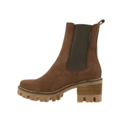 Women Bullboxer High Heel Boots*Chelsea Boots Brown 677501E6L_Brwntd