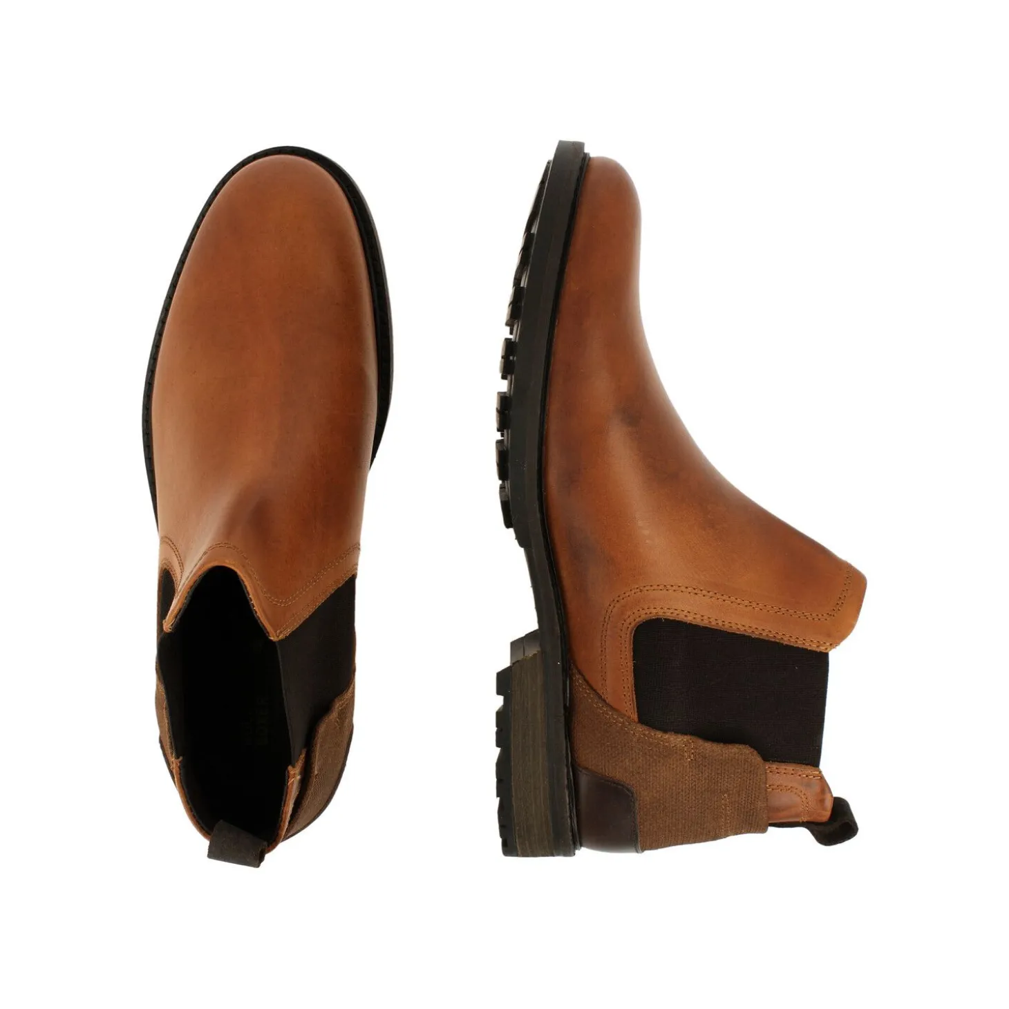 Men Bullboxer Ankle Boots*Chelsea Boots Brown 636K46933Anycbsu