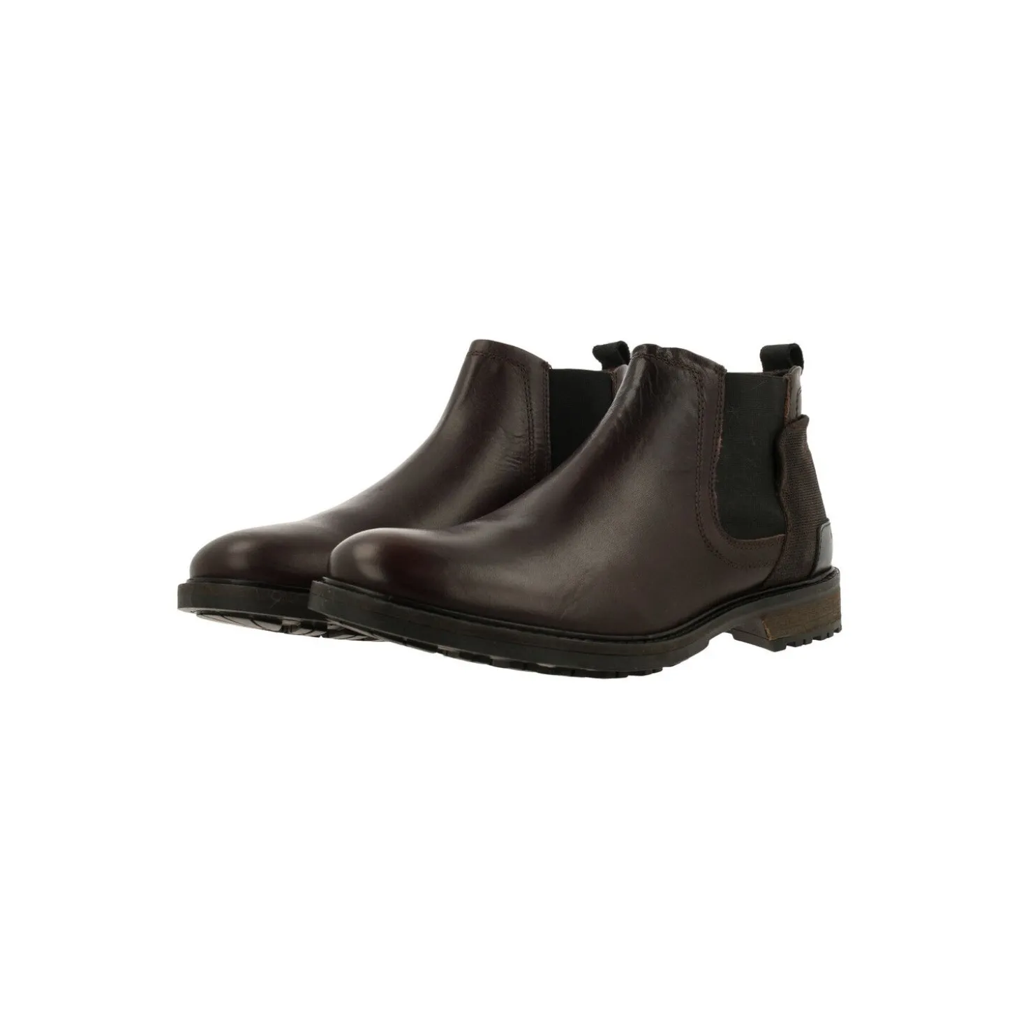 Men Bullboxer Ankle Boots*Chelsea Boots Dark Brown 636K46933Anybbsu