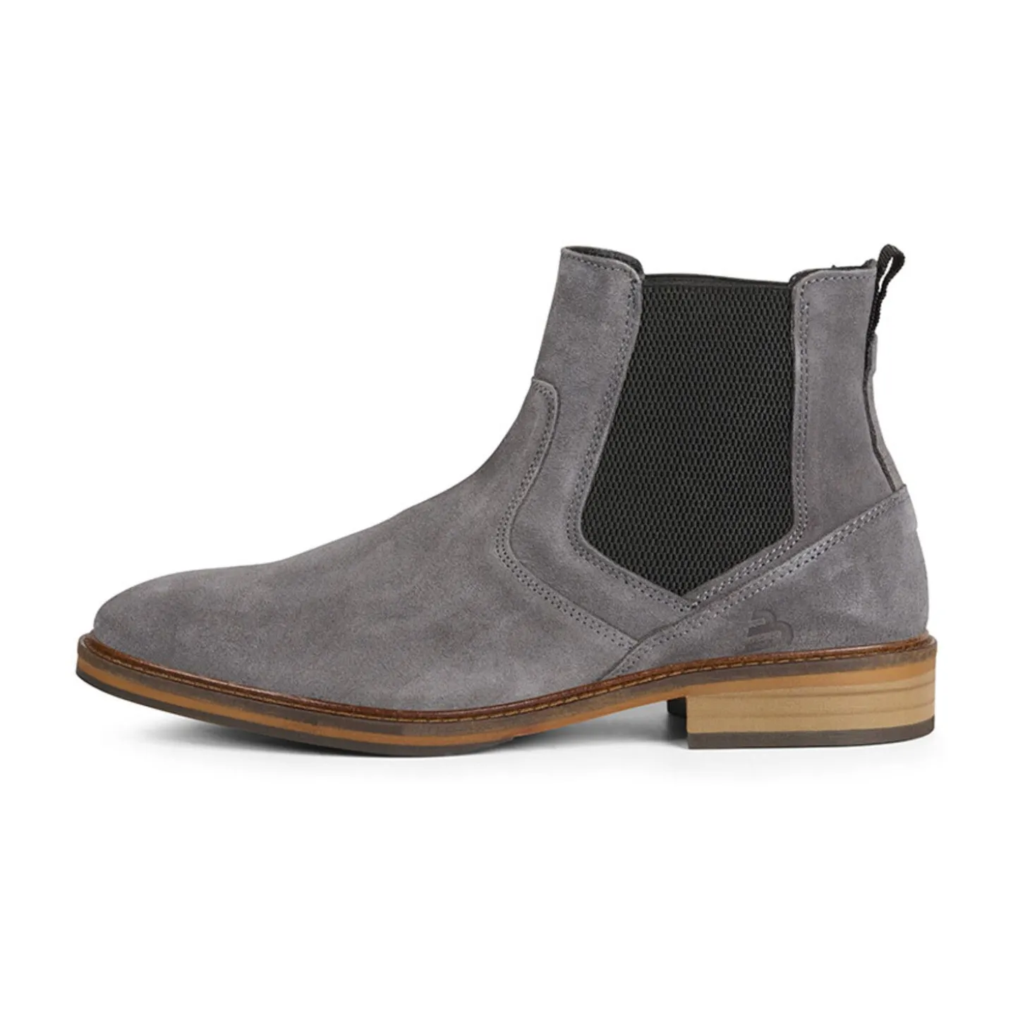 Men Bullboxer Ankle Boots*Chelsea Boots Grey 679P71219Ak001Su