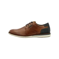 Men Bullboxer Classic Lace Ups*Lace Up Cognac/Navy 633K21101Aconasu