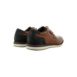 Men Bullboxer Classic Lace Ups*Lace Up Cognac/Navy 633K21101Aconasu
