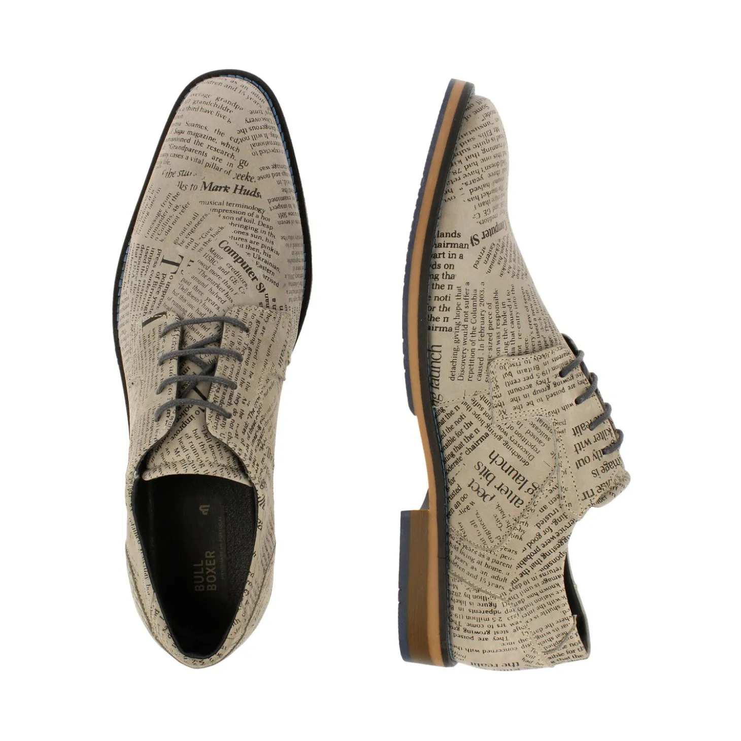 Men Bullboxer Classic Lace Ups*Lace-Up Beige/Taupe 663K21008Ajogysu