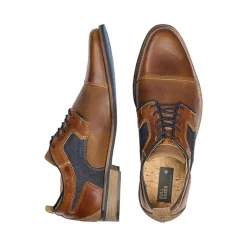 Men Bullboxer Classic Lace Ups*Lace-Up Tan/Cognac 379K25230Hcojcsu
