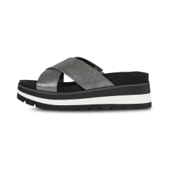 Women Bullboxer Heeled Mules*Mules Black/Silver 078036F2S_Bkbktd