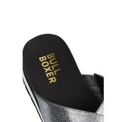 Women Bullboxer Heeled Mules*Mules Black/Silver 078036F2S_Bkbktd