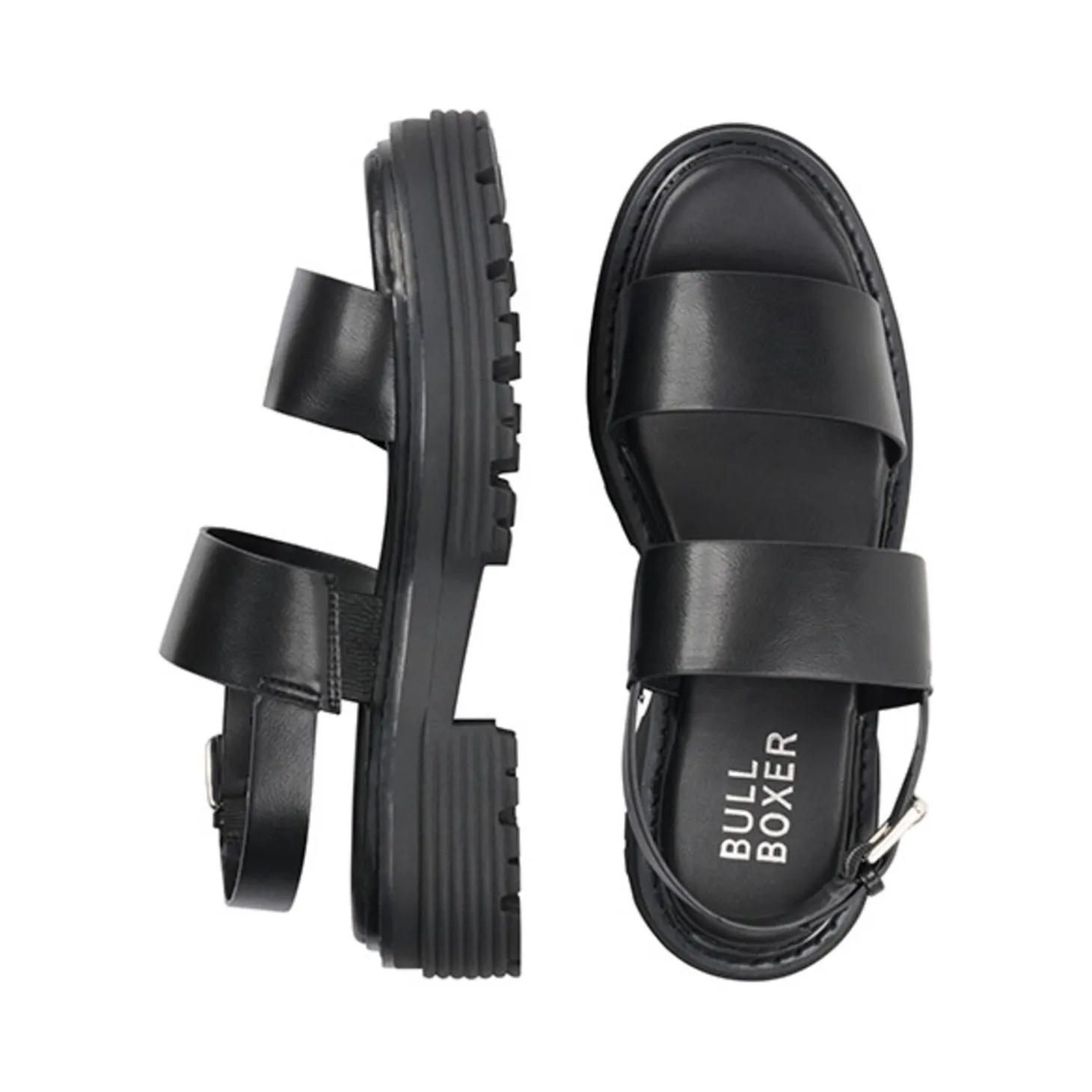 Women Bullboxer Sandals*Plateau Sandal Black 171000F2S_Blactd
