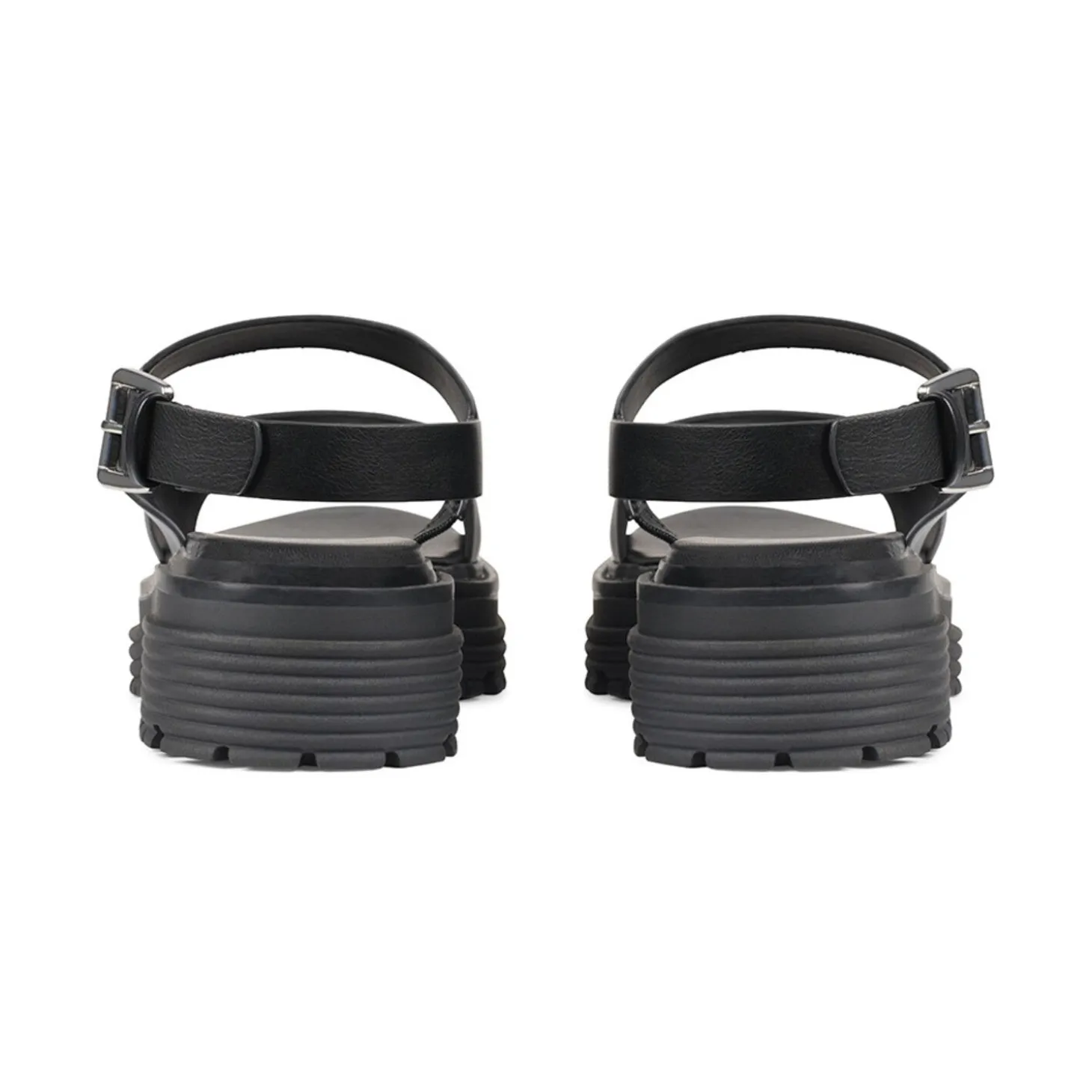 Women Bullboxer Sandals*Plateau Sandal Black 171000F2S_Blactd