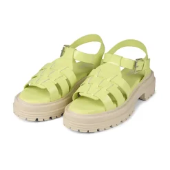 Women Bullboxer Sandals*Plateau Sandal Lime 171001F2S_Limetd