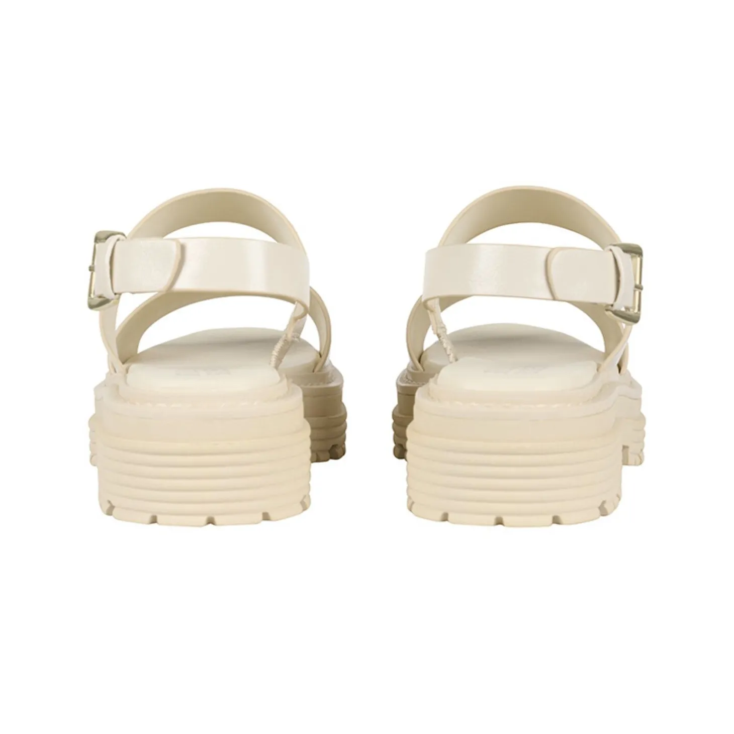 Women Bullboxer Sandals*Plateau Sandal Offwhite 171000F2S_Putttd