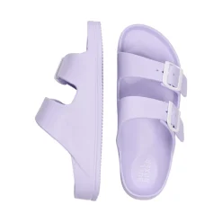 Women Bullboxer Flat Mules*Pool Slides Purple 002000F1S_Lilatd