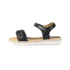 Kids Bullboxer Strap Sandals*Sandal Black Aoa009F1S_Bkbkkb